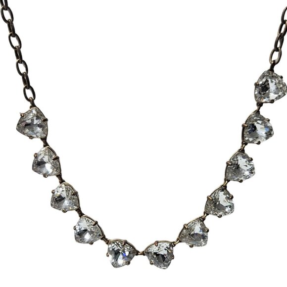 Stella & Dot Somervell Crystal Statement Necklace Formal Classic Fashion Jewelry - Picture 1 of 6